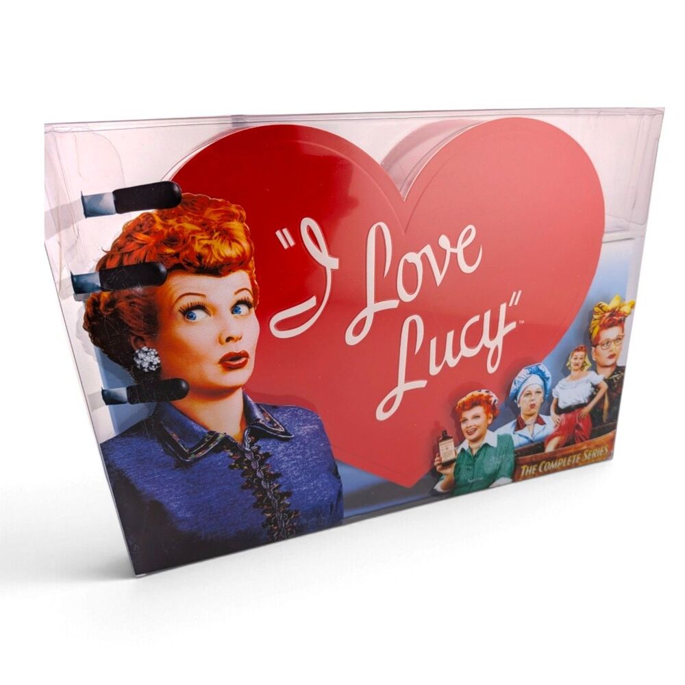 I Love Lucy Complete Series 34 DVD Set 9 Seasons Heart Box Lucille Ball